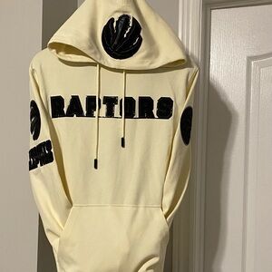 NBA Raptors Cream Hoodie